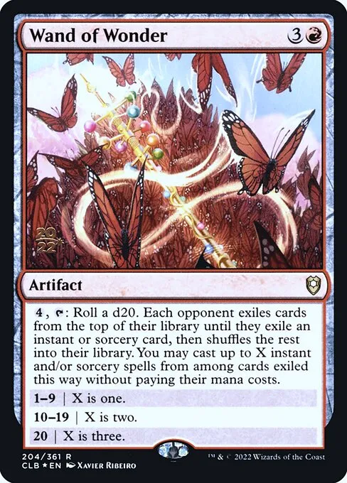 Wand of Wonder · Battle for Baldur's Gate Promos 204s/104