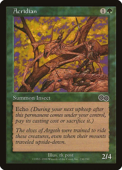 Acridian · Urza's Saga 230/357