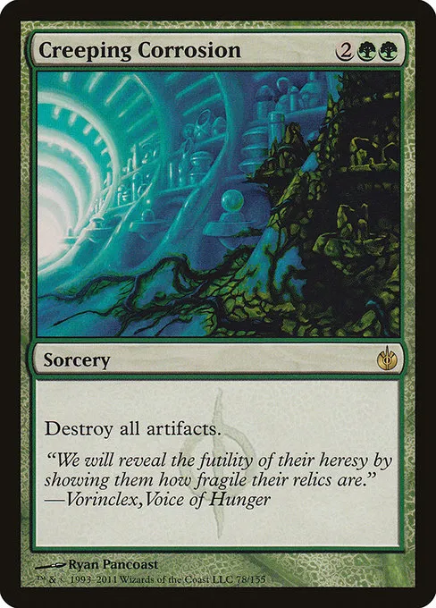 Creeping Corrosion · Mirrodin Besieged 78/155