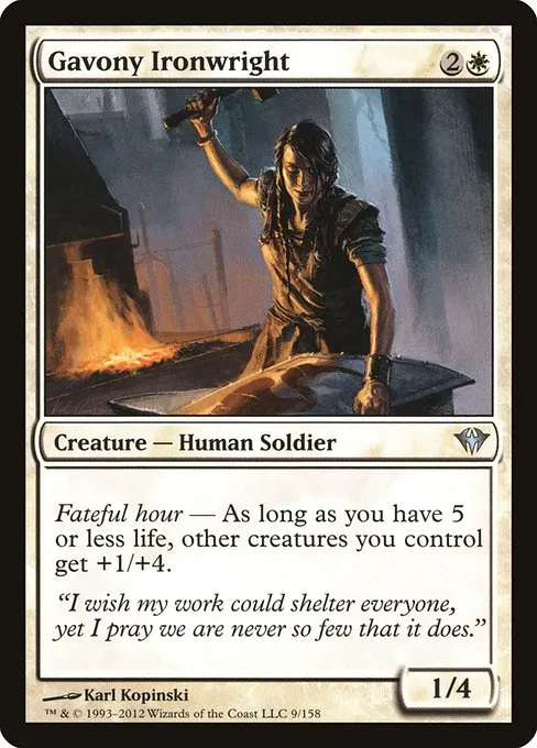 Gavony Ironwright · Dark Ascension 9/158