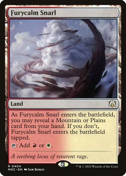 Furycalm Snarl · March of the Machine Commander 404/450