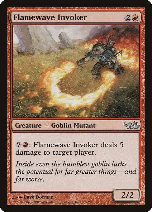 Flamewave Invoker · Duel Decks: Elves vs. Goblins 36/62