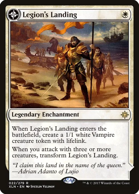 Legion's Landing // Adanto, the First Fort · Ixalan 22/289