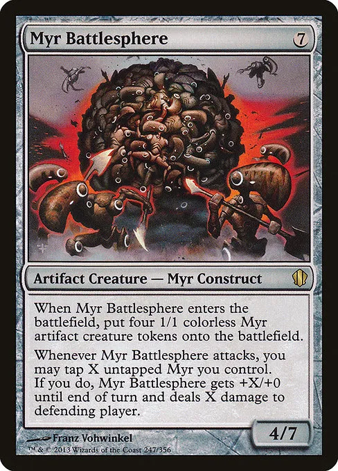Myr Battlesphere · Commander 2013 247/356