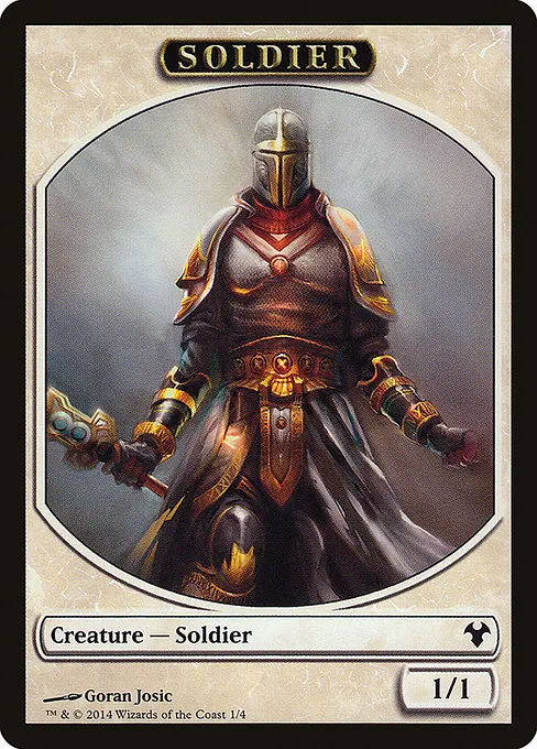Soldier · Modern Event Deck 2014 Tokens 1/4