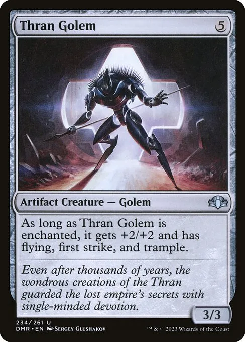 Thran Golem · Dominaria Remastered 234/457