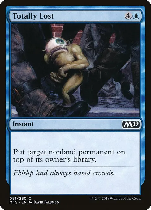 Totally Lost · Core Set 2019 81/314