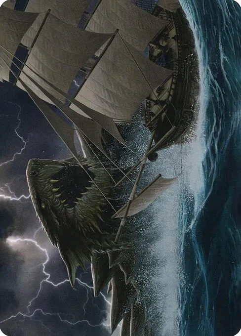 Dragon Turtle // Dragon Turtle · Adventures in the Forgotten Realms Art Series 10/81