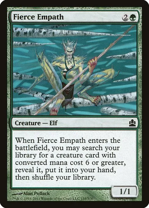 Fierce Empath · Commander 2011 155/318