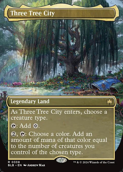 Three Tree City · Bloomburrow 338/398