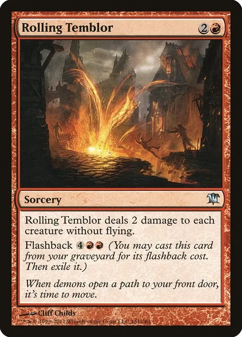 Rolling Temblor · Innistrad 161/264