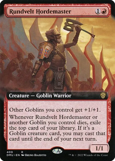 Rundvelt Hordemaster · Dominaria United 409/453
