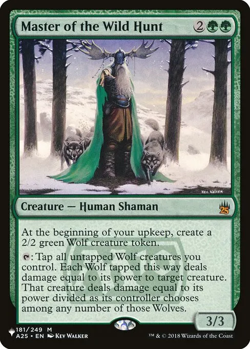 Master of the Wild Hunt · The List A25-181/5050