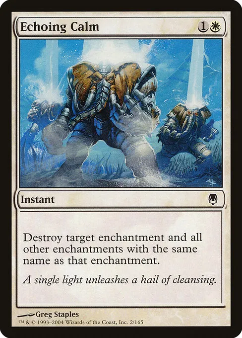 Echoing Calm · Darksteel 2/165