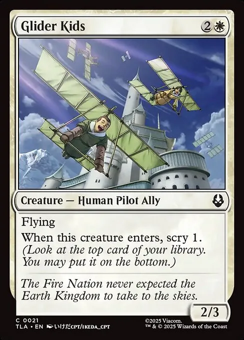 Glider Kids · Avatar: The Last Airbender 21/394