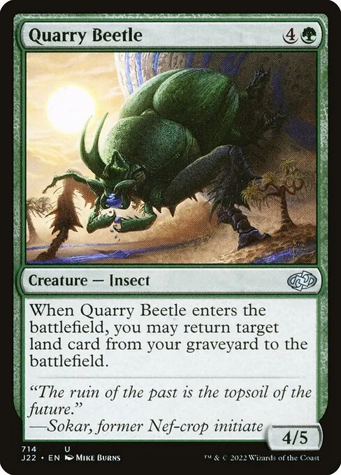 Quarry Beetle · Jumpstart 2022 714/835