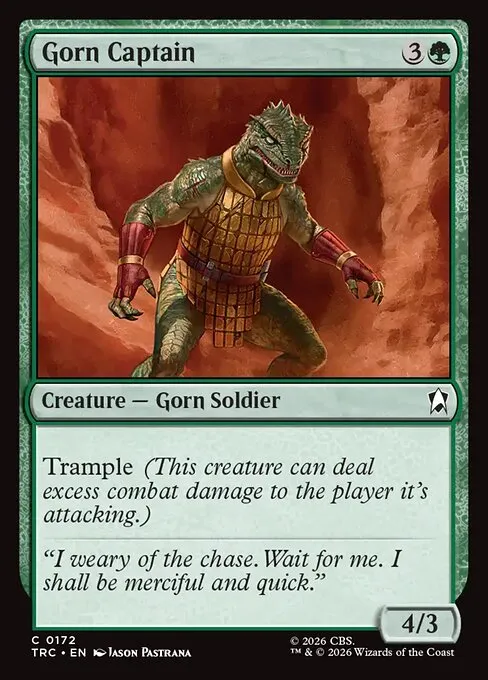 Gorn Captain · Star Trek Commander 172/1