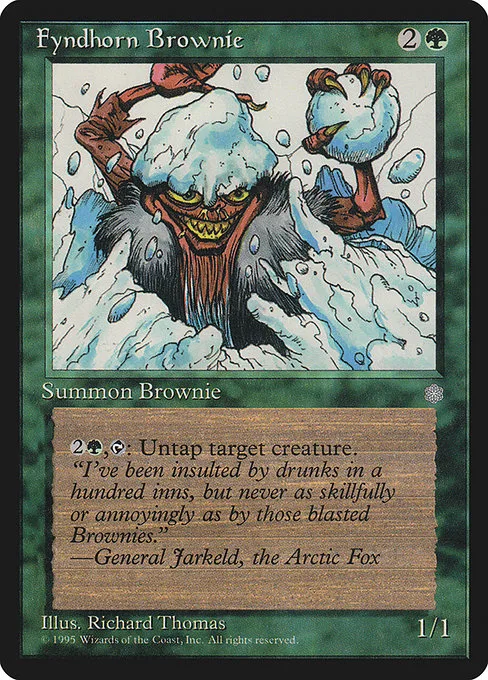 Fyndhorn Brownie · Ice Age 242/383