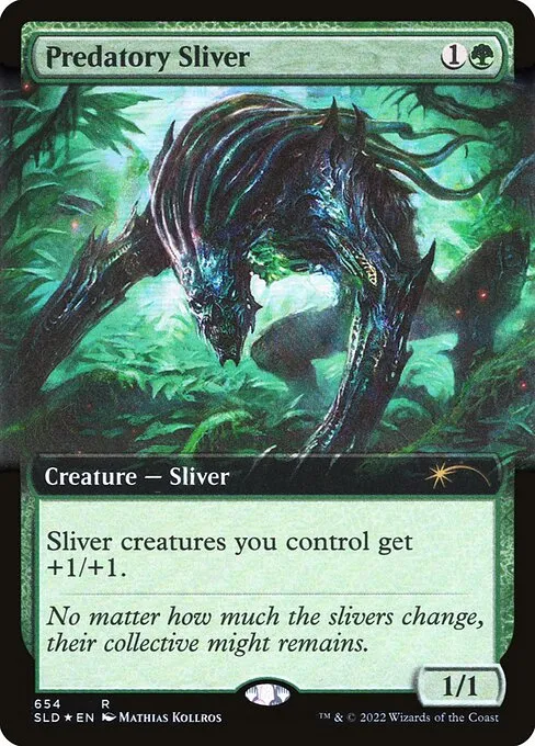 Predatory Sliver · Secret Lair Drop 654/2547