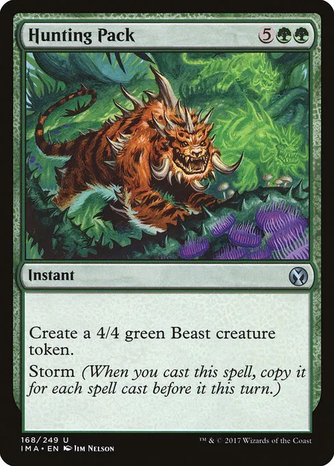 Hunting Pack · Iconic Masters 168/249