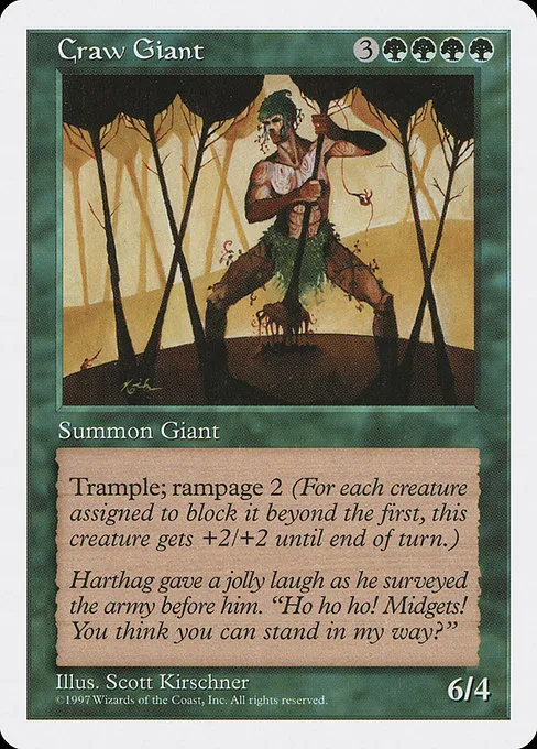 Craw Giant · Fifth Edition 285/460