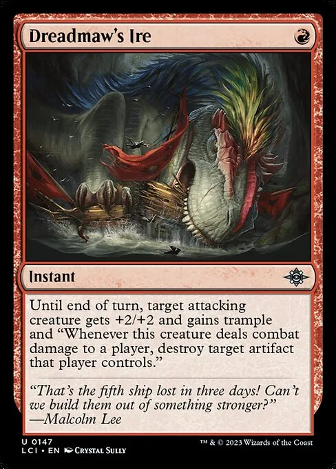 Dreadmaw's Ire · The Lost Caverns of Ixalan 147/416