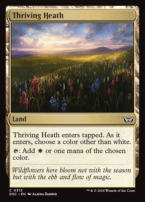 Thriving Heath · Duskmourn: House of Horror Commander 315/373