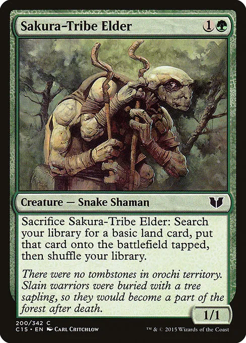 Sakura-Tribe Elder · Commander 2015 200/342