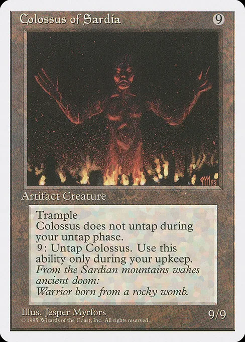 Colossus of Sardia · Fourth Edition 308/380
