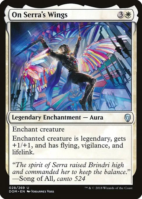 On Serra's Wings · Dominaria 28/280
