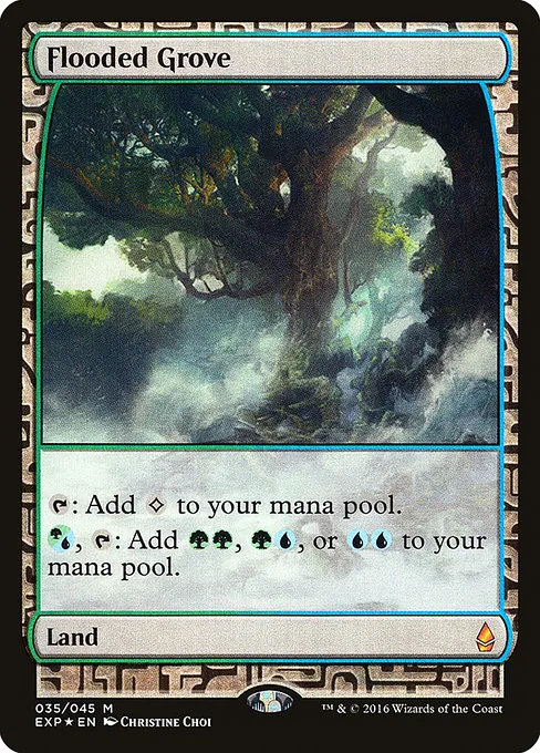 Flooded Grove · Zendikar Expeditions 35/45