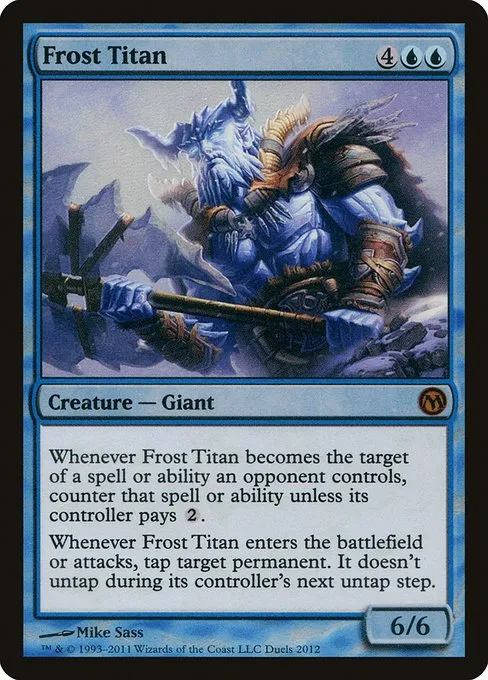 Frost Titan · Duels of the Planeswalkers 2012 Promos 1/3