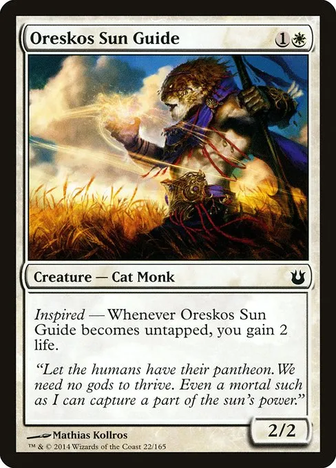 Oreskos Sun Guide · Born of the Gods 22/165