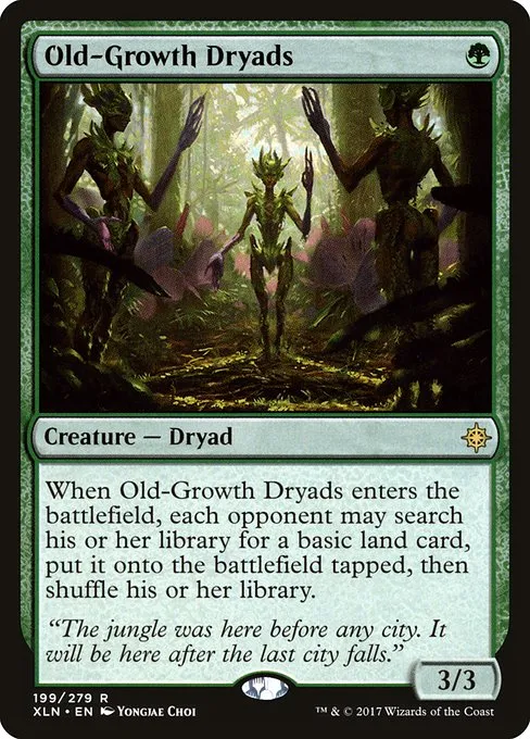 Old-Growth Dryads · Ixalan 199/289