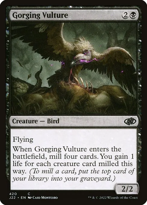 Gorging Vulture · Jumpstart 2022 420/835