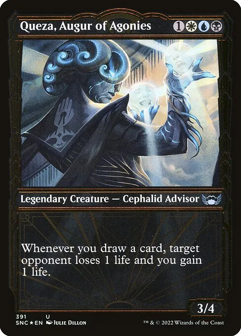 Queza, Augur of Agonies · Streets of New Capenna 391/513