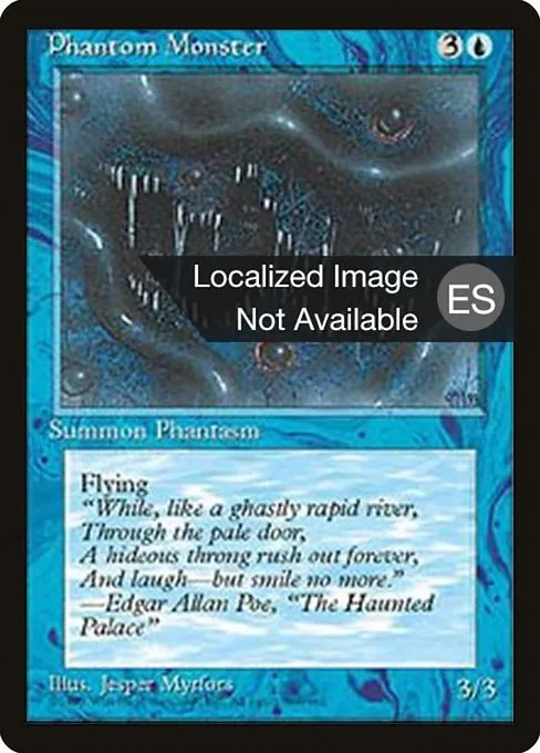 Phantom Monster · Fourth Edition Foreign Black Border 90/378