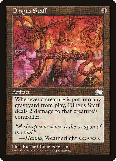 Dingus Staff · Weatherlight 149/167