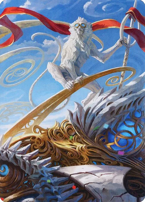 Ragavan, Nimble Pilferer // Ragavan, Nimble Pilferer · March of the Machine Art Series 74/81
