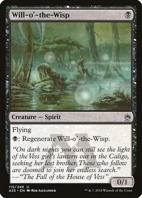 Will-o'-the-Wisp · Masters 25 115/249