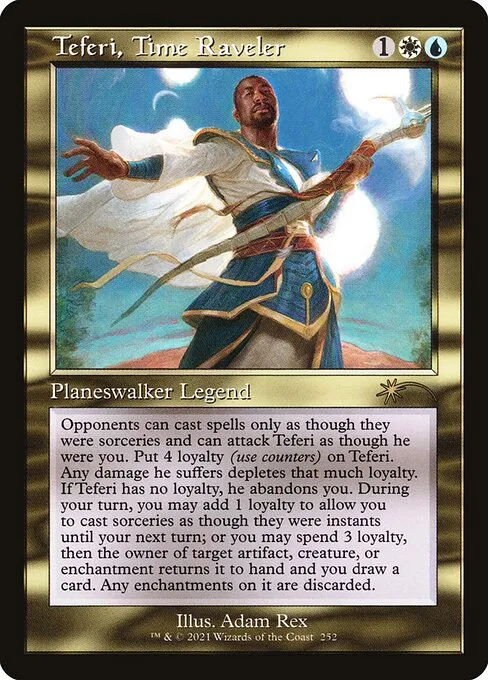 Teferi, Time Raveler · Secret Lair Drop 252/2547