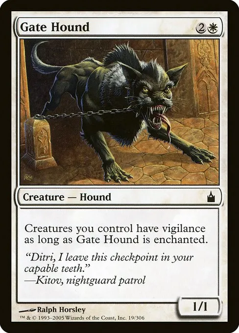 Gate Hound · Ravnica: City of Guilds 19/306