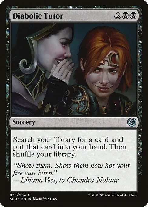 Diabolic Tutor · Kaladesh 75/278