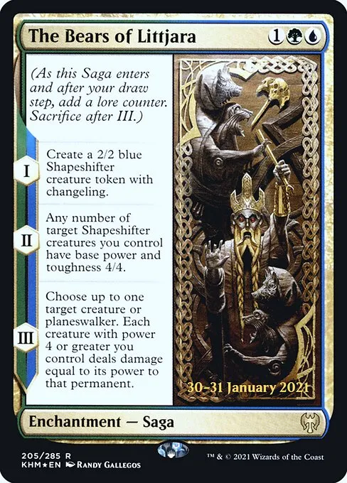 The Bears of Littjara · Kaldheim Promos 205s/158