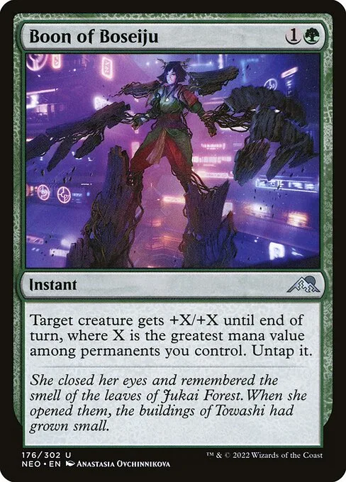 Boon of Boseiju · Kamigawa: Neon Dynasty 176/531