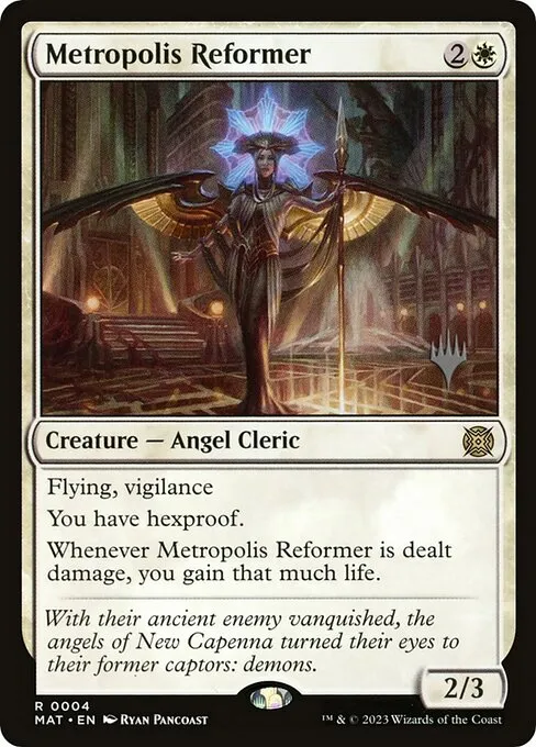 Metropolis Reformer · March of the Machine: The Aftermath Promos 4p/8