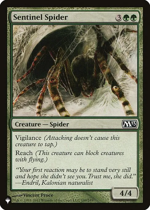 Sentinel Spider · The List M13-189/5050