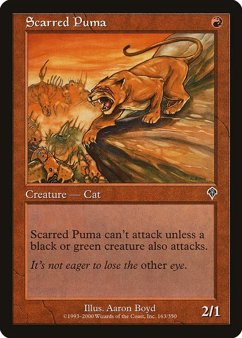 Scarred Puma · Invasion 163/354