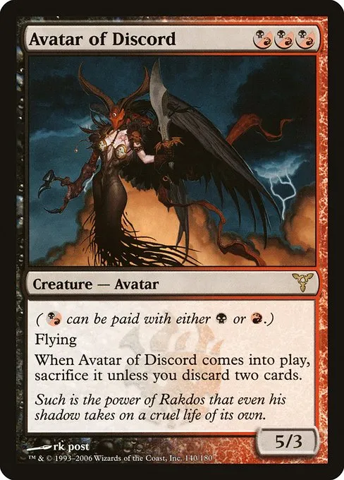 Avatar of Discord · Dissension 140/180