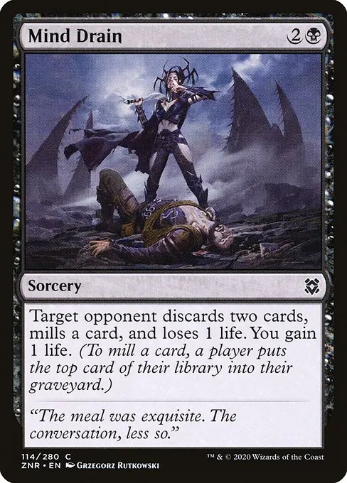 Mind Drain · Zendikar Rising 114/407